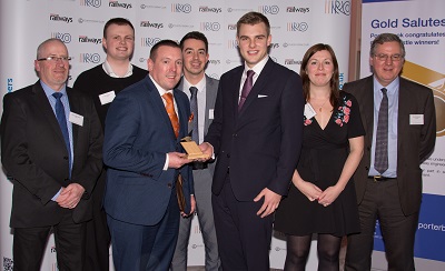 Direct Rail Services take home sixth Golden Whistle Award